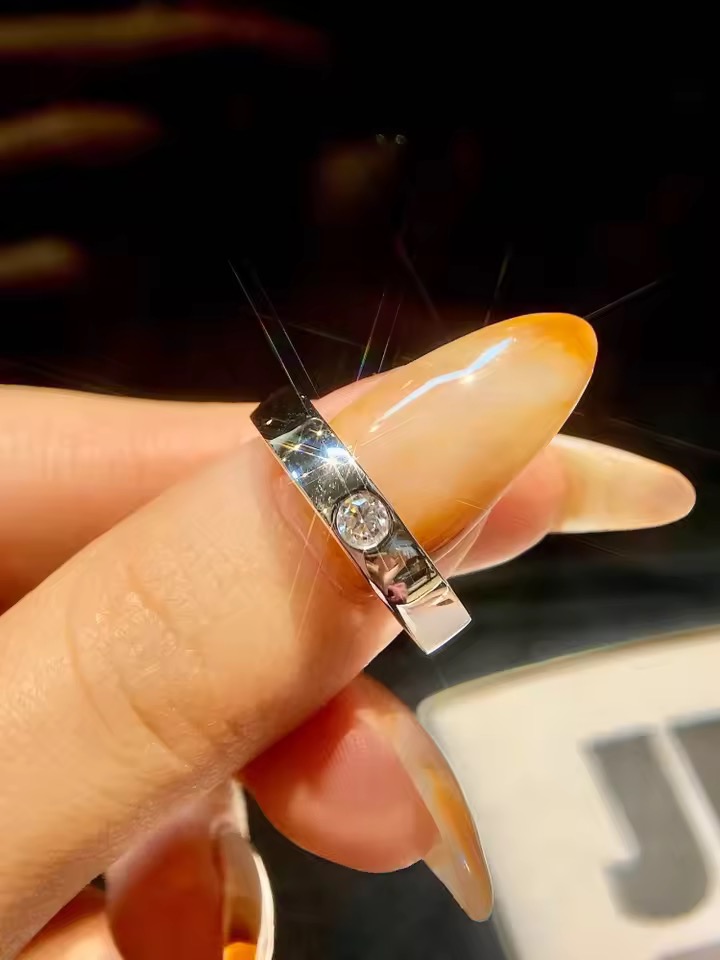 Ibrahim 0.2 Carat Moissanite Men Ring