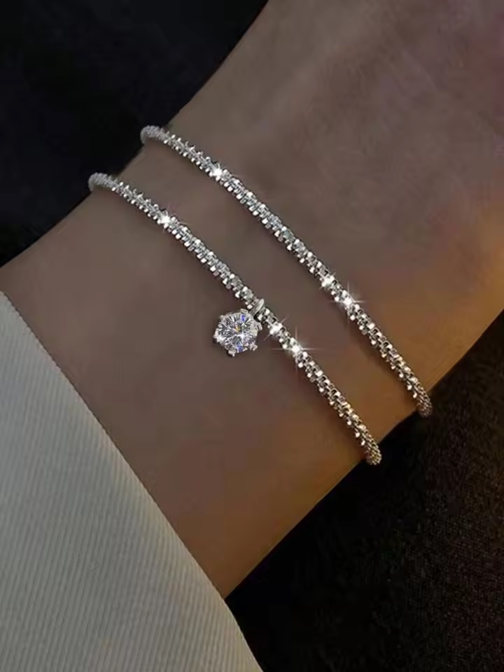 Insyirah 1 Carat Moissanite Bracelet